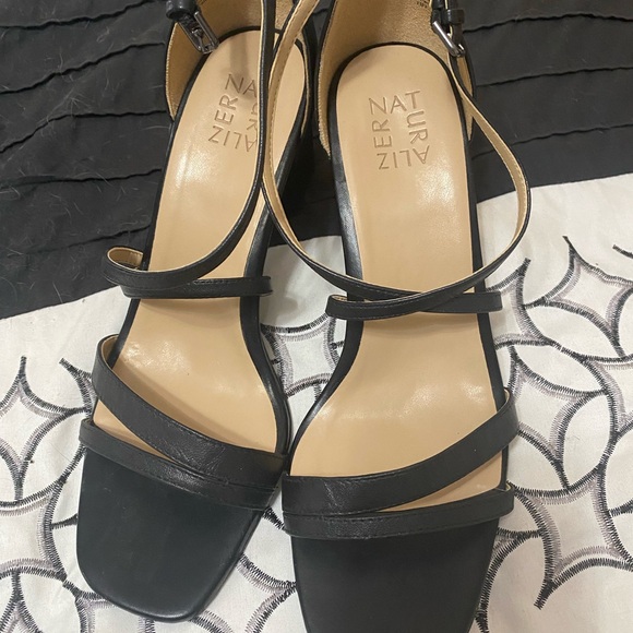 Naturalizer Shoes - Naturalizer Black Strappy Heels for Women